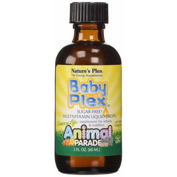 Nature's Plus - Animal Parade Baby Plex SugarFree Multi-Vitamin Liquid Drops, 2 fl oz