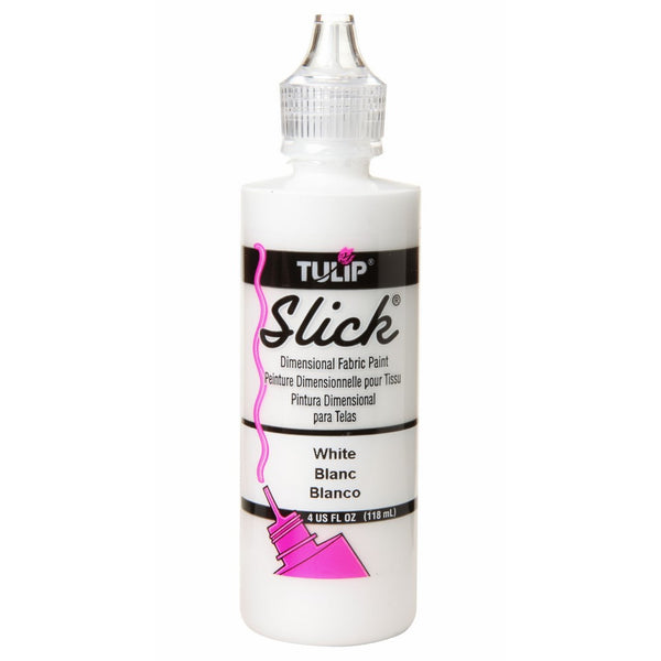 Tulip Dimensional Fabric Paint 4oz Slick White