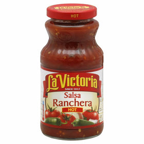 La Victoria Salsa Ranchera Hot, 16.5 ounce - 12 per case