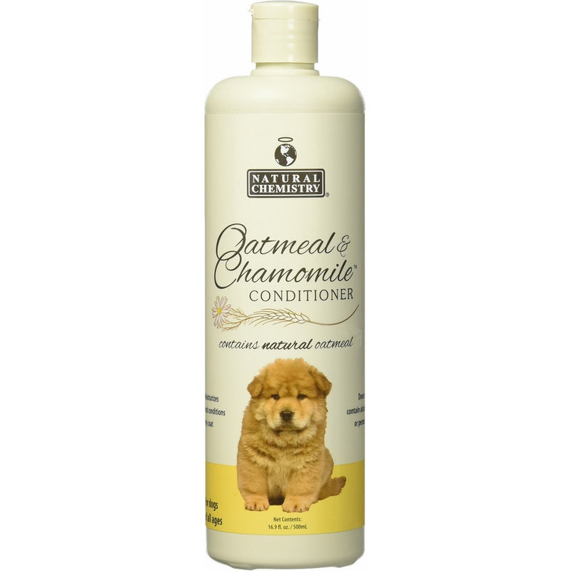 Natural Chemistry Natural Oatmeal and Chamomile Conditioner for Pets, 16.9-Ounce