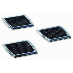 Pilot Automotive CZ-240E Black Side Vent with Mesh - 6 Piece