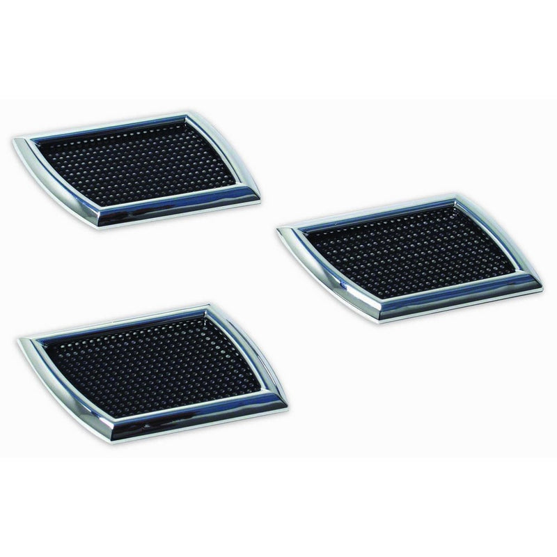 Pilot Automotive CZ-240E Black Side Vent with Mesh - 6 Piece