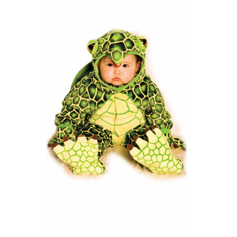 Underwraps Costumes Baby's Turtle Costume Jumpsuit, Green/Yellow, Medium (18-24 Months)