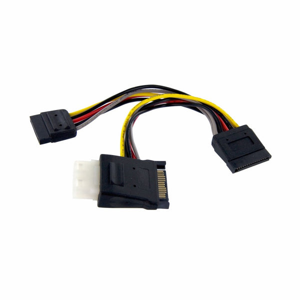 StarTech.com SATA to LP4 with 2x SATA Power Splitter Cable (PYOLP42SATA)