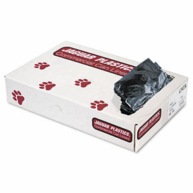 Low-Density Can Liners, 10gal, .35mil, Black, 500/Carton, Sold as 1 Carton