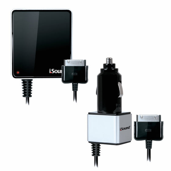 iSound 2.1A Wall and Car Charger Pro for Apple devices using 30 PIN connector