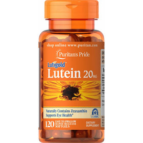 Puritan's Pride Lutein 20 mg with Zeaxanthin-120 Softgels