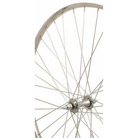 Sta-Tru Silver Steel 36H Rim Front Wheel (26X1 3/8-Inch)