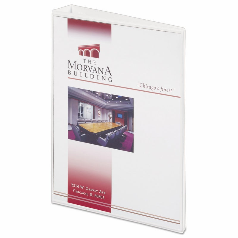 Avery Mini Durable View Binder with 1" Rings, 175-Sheet Capacity, White, 5-1/2" x -1/2" (17116)