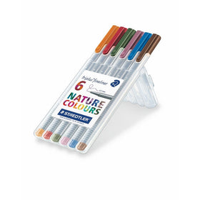 Triplus Fineliner Nature Colours