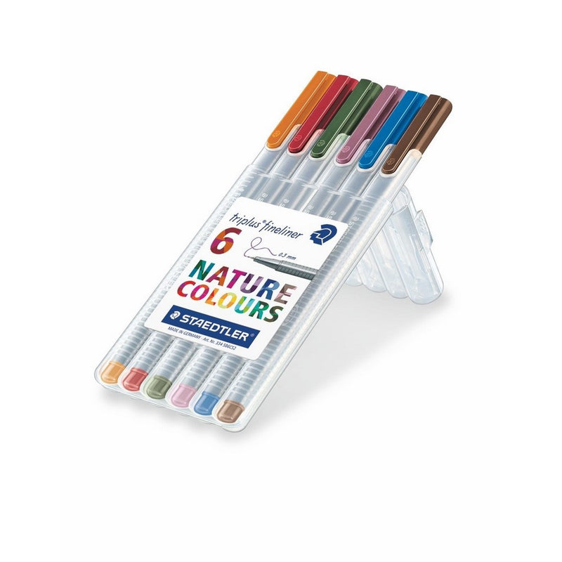 Triplus Fineliner Nature Colours