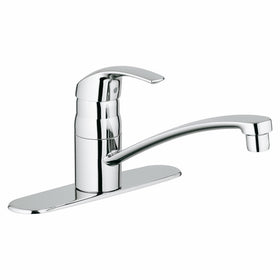 Eurosmart Centerset Single-Handle Kitchen Faucet With Swivel Spout