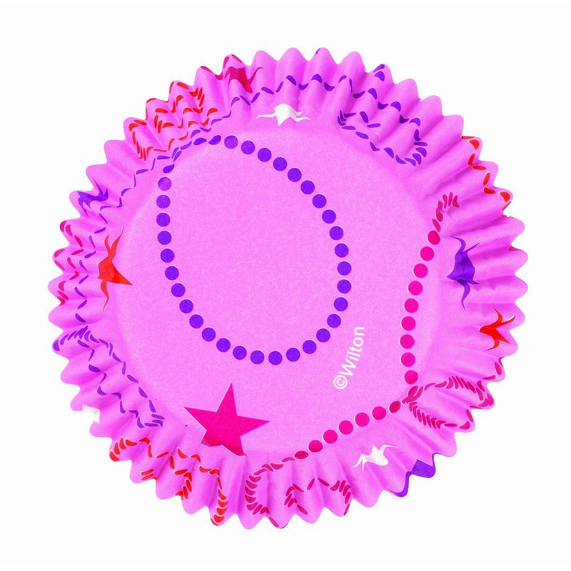 Wilton ColorCups Pink Celebrate Standard Baking Cups, 36 Count