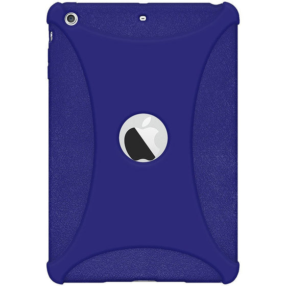 Amzer Soft Silicone Jelly Skin Fit Case Cover for Apple iPad mini - Blue (AMZ94584)