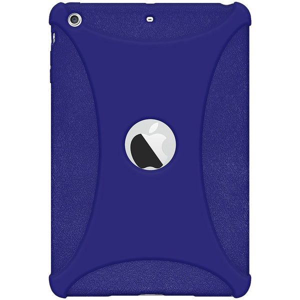 Amzer Soft Silicone Jelly Skin Fit Case Cover for Apple iPad mini - Blue (AMZ94584)