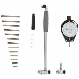 Fowler 52-646-220 Extender Dial Bore Gage Set, 35-160mm Measuring Range, 0.01" Graduation Interval