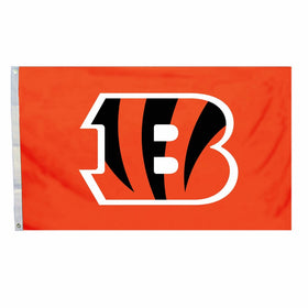 NFL Cincinnati Bengals Flag with Grommetts, 3 x 5-Feet