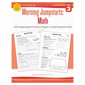 Scholastic Morning Jumpstart Series Book, Math, Grade 3 (SC546416)