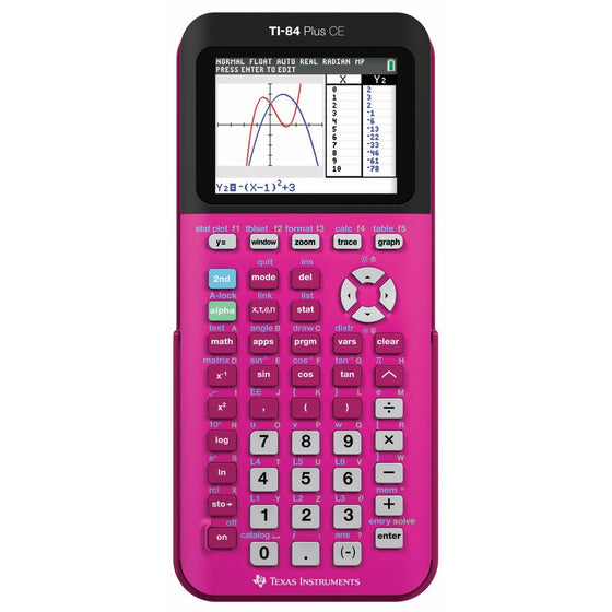 Texas Instruments TI-84 Plus CE Pink Graphing Calculator