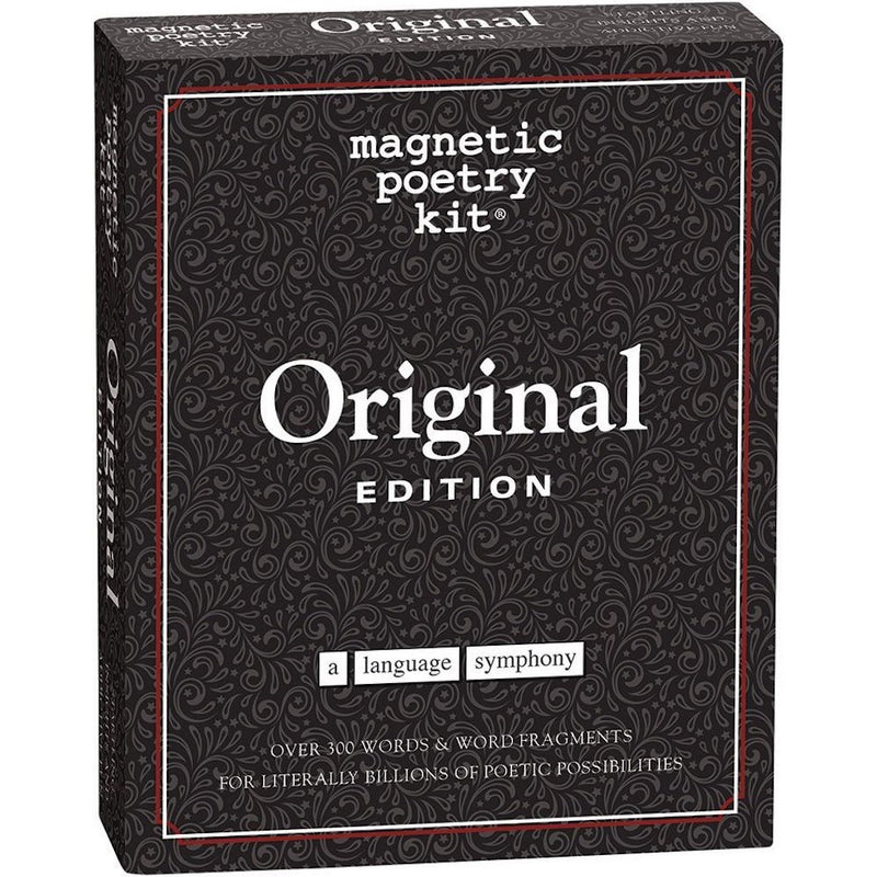 Magnetic Poetry - Original Kit - All the Essential Words For Your Refrigerator - Write Poems and Letters on the Fridge - Made in the USA