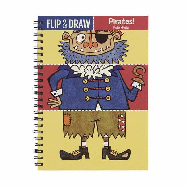 Mudpuppy Pirates Flip and Draw