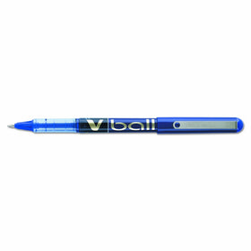 Pilot VBall Liquid Ink Roller Ball Stick Pen, Blue Ink.7mm (35113) - (Pack of 12)