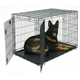 MidWest Life Stages Folding Metal Dog Crate