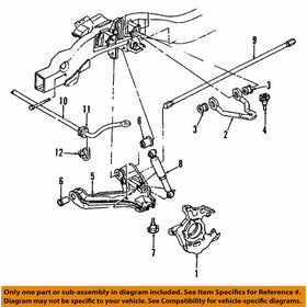 General Motors 15034802, Suspension Control Arm Bushing