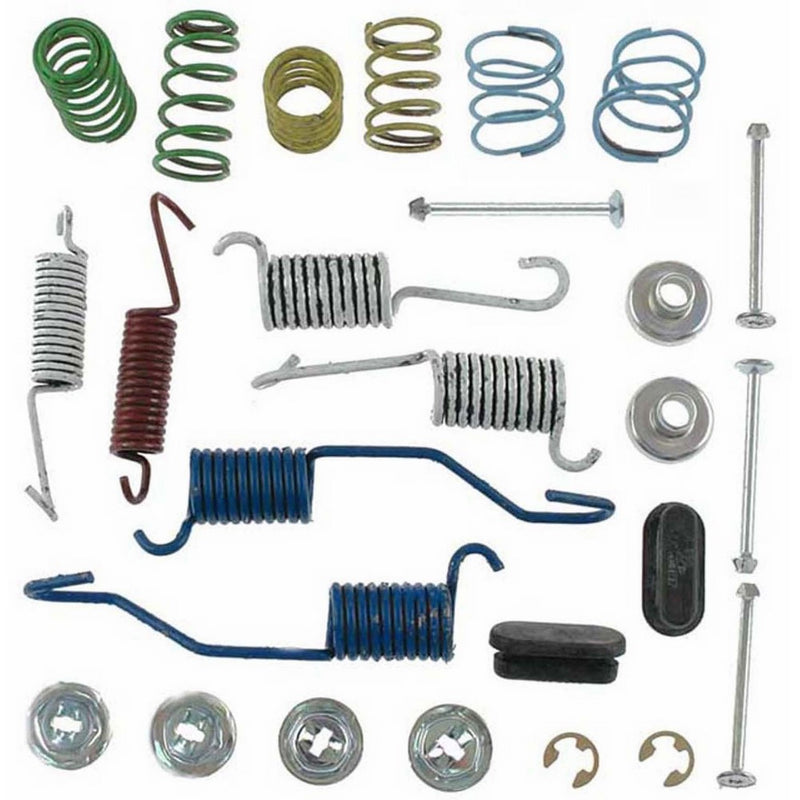 ACDelco 18K564 Professional Rear Drum Brake Spring Kit with Springs, Pins, Retainers, Washers, and Caps