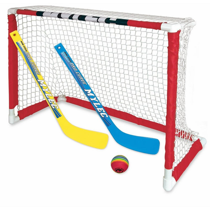 Mylec NEW Zetterberg Pro Style Mini Hockey Goal Set, White