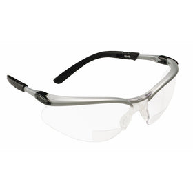 3M Reader's Safety Glasses,1.5 Diopter, Clear Lens Bifocal lens