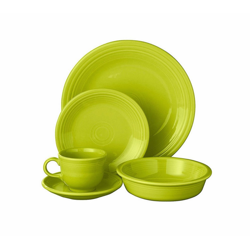 Fiesta 5-Piece Place Setting, Lemongrass
