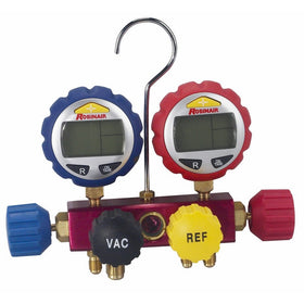 Robinair 43160 4-Way Manifold with Digital Gauges