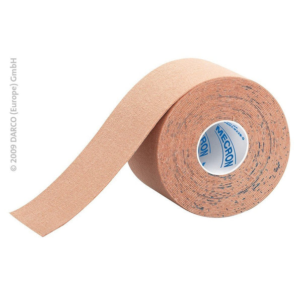 DARCO Kinesiology Elastic Tape 5cm x 5m (2"x16') Professional Sport Therapy -Beige/Tan-