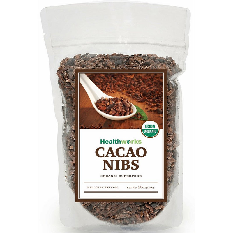 Healthworks Cacao Nibs Organic, 1lb