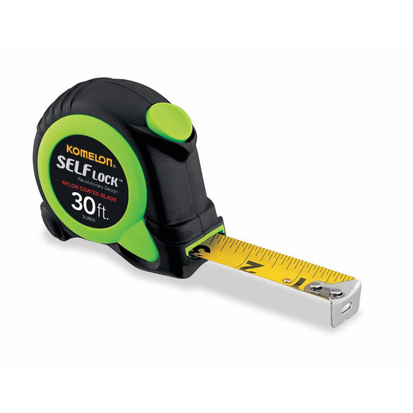 Komelon SL2830 30-Feet x 1-Inch Self Lock Tape Measure