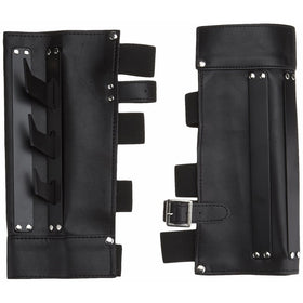 BladesUSA YC-709 Martial Arts Arm Cuff with Metal Spikes, Black, 9-1/2-Inch Length