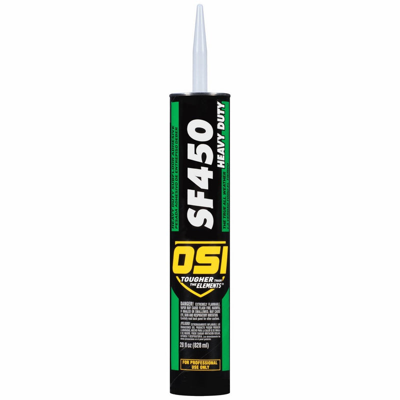 OSI SF450 Heavy Duty Subfloor Construction Adhesive 28-Fluid Ounce Cartridge (1596529)