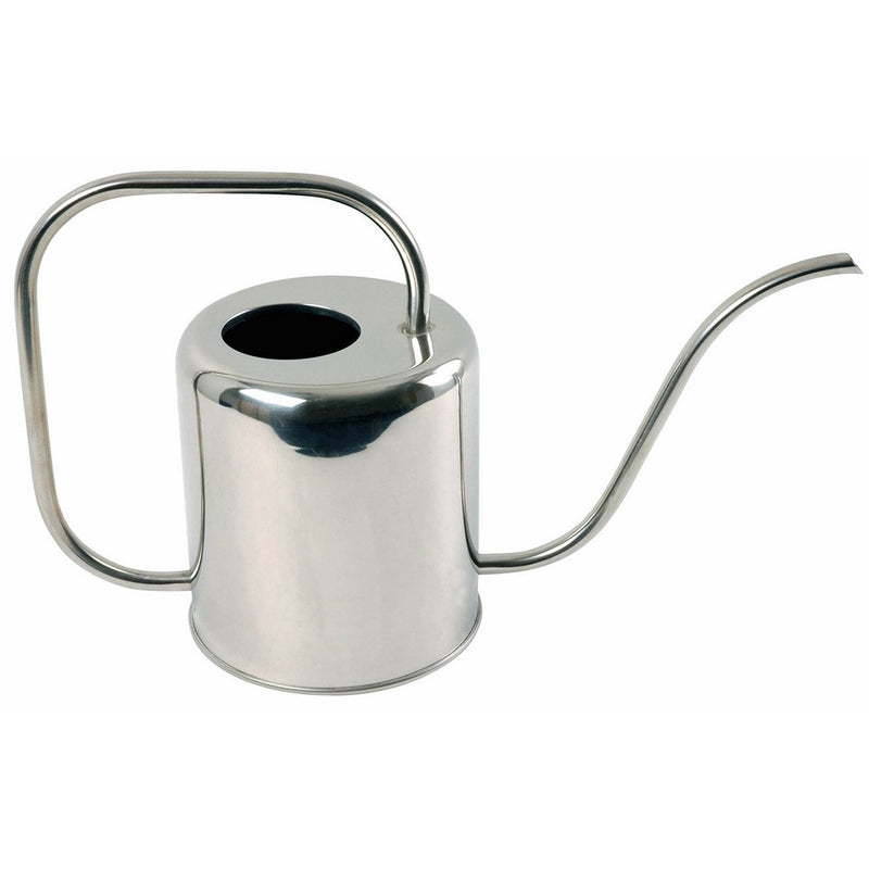 Esschert Design Stainless Steel Watering Can Modern Style, Medium