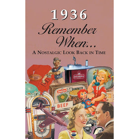 Seek Publishing 1936 Remember When KardLet (RW1936)