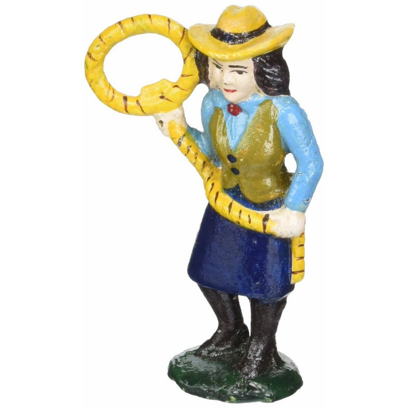 Design Toscano Lasso Lil the Cowgirl Bottle Opener