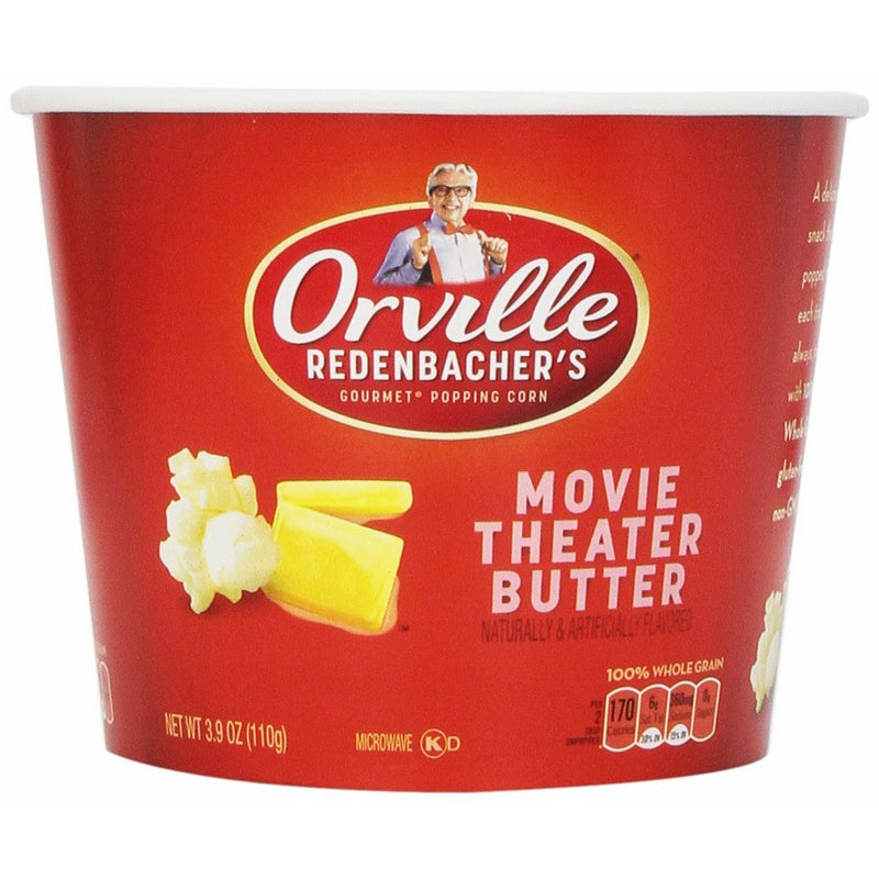 Orville Redenbacher's Movie Theater Butter Popcorn Tub, 3.9 oz.