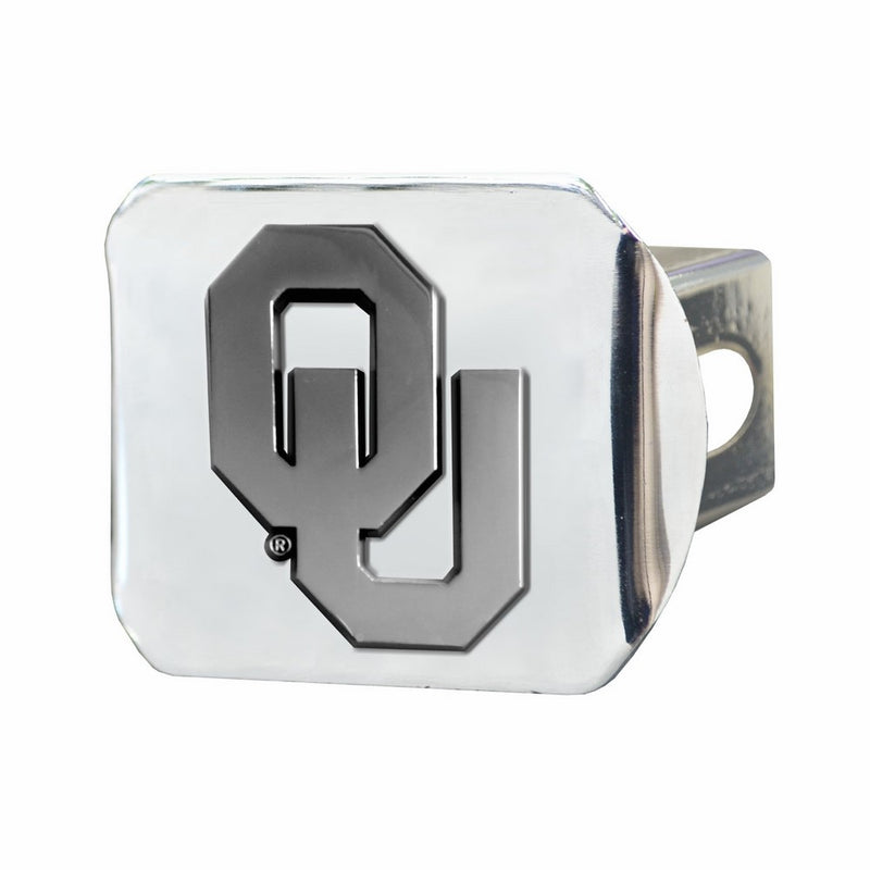 FANMATS NCAA University of Oklahoma Sooners Chrome Hitch Cover