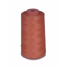 LA Linen 100% Polyester Cone Serger Thread, 6000-Yard, Coral (A212)
