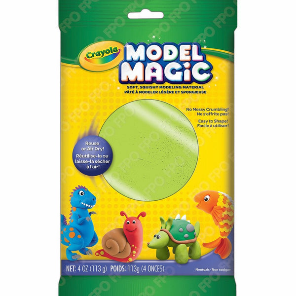 Crayola Model Magic Clay Bag, Neon Green, 4-Ounce