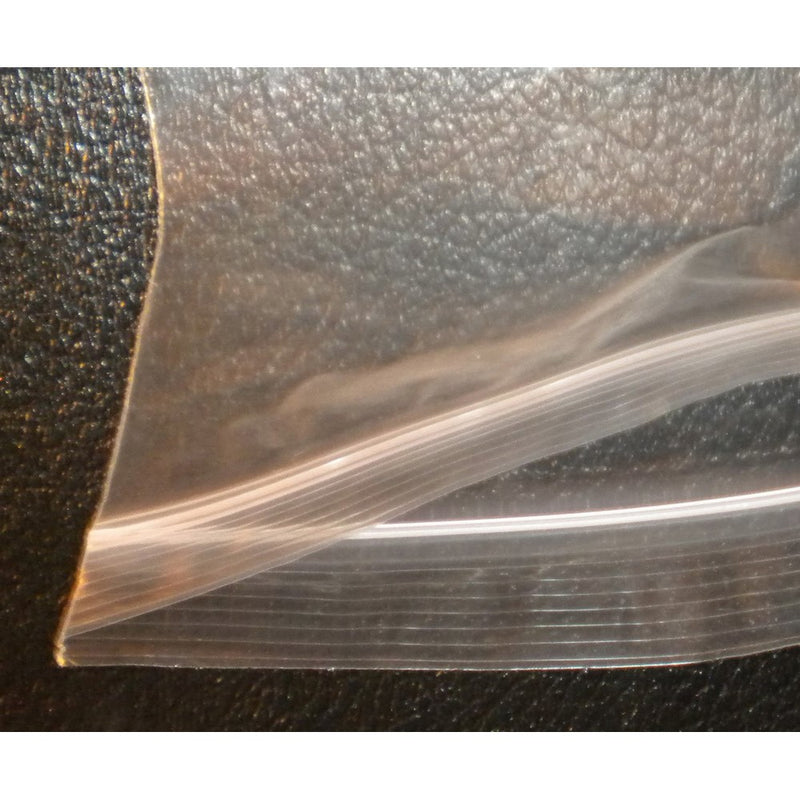 9" X  12", 2 MIL, Clear Zip Bags, 1000/cs