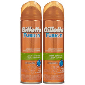 Gillette Fusion Ultra Sensitive Shave Gel - 7 oz - 2 pk