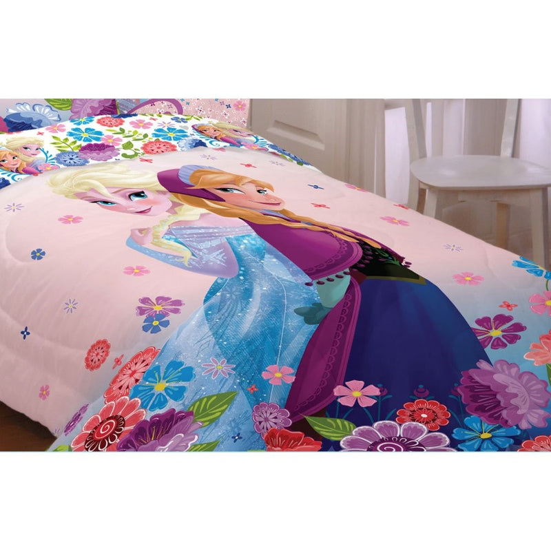 Disney Twin/full Comforter Floral Breeze(reversible)