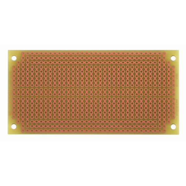 SB404 Solderable PC BreadBoard, 1 Sided PCB, matches BB400 breadboards with Power Rails, 3.75 x 1.85in (95.3 x 47.0mm)