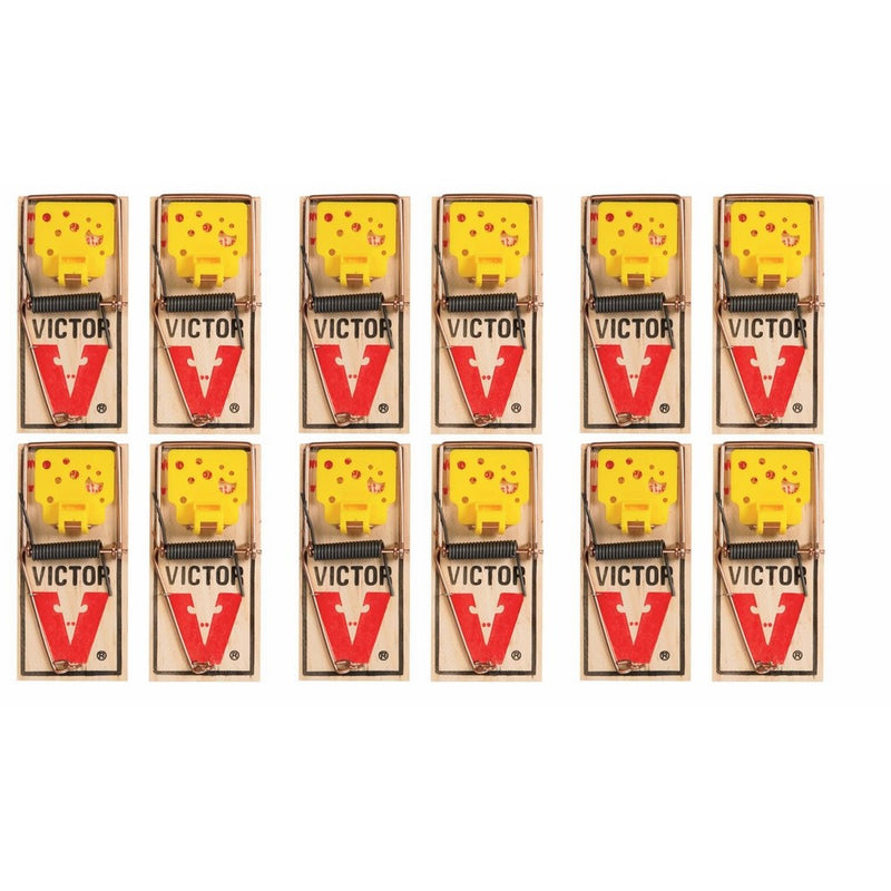 Victor EZ set mouse trap (Pack of 12)